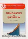 Tarım Ekonomisi ve İşletmeciliği