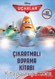 Uçaklar Çıkartmalı Boyama Kitabı