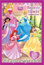 Disney Prenses Büyüleyici Elbiseler Çıkartma Kitabı