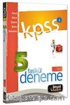 KPSS A Çözümlü 5 Fasikül Deneme