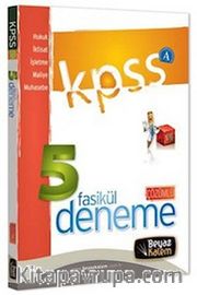 KPSS A Çözümlü 5 Fasikül Deneme