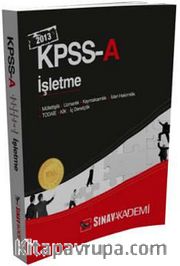 2013 KPSS -A İşletme (Hızlı Çalışma Kitabı)