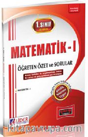 1. Sınıf 1. Yarıyıl Güz Dönemi Matematik -1Öğreten Özet ve Sorular (Kod:111-MAT)
