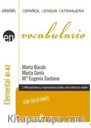 Vocabulario - Nivel Elemental A1-A2 (İspanyolca Kelime Bilgisi - Temel Seviye)