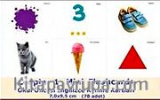 Cosplay 1 Mini Flashcards - Okul Öncesi İngilizce Mini Kelime Kartları (78 adet) (7x9,5)