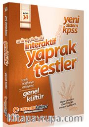 2014 Yeni Sistem KPSS Genel Kültür Online Çözümlü İnteraktif Yaprak Testler