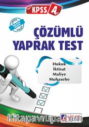 KPSS-A Çözümlü Yaprak Test (Kod:KA-431-CYT)