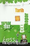 KPSS Tarih Genel Yetenek Genel Kültür Çek Kopar Yaprak Test