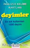 Deyimler - İngilizce Kelime Kartları & En Sık Kullanılan 1500 Deyim
