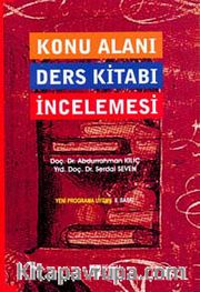 Konu Alanı Ders Kitabı İncelemesi (Abdurrahman Kılıç-Serdal Seven)