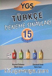 YGS Türkçe Deneme Sınavları 15 Deneme