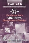 YGS-LYS Son 33 Yılın Konularına Göre Coğrafya Çıkmış Sorular ve Çözümleri