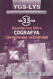 YGS-LYS Son 33 Yılın Konularına Göre Coğrafya Çıkmış Sorular ve Çözümleri