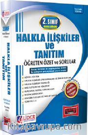 AÖF Halkla İlişkiler ve Tanıtım 2.Sınıf Bahar Dönemi (4. Yarıyıl) Öğreten Özet ve Sorular (AF-124-HI)
