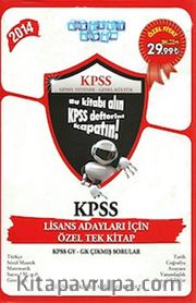2014 KPSS Lisans Adayları İçin Özel Tek Kitap