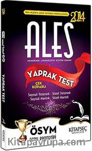 2014 ALES Çek Koparlı Yaprak Test