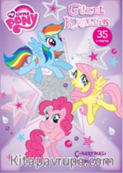 My Little Pony Güzel Krallık Çıkartmalı Boyama Kitabı