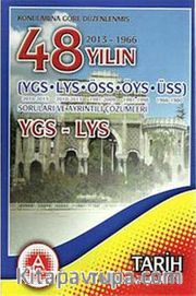 YGS-LYS Tarih 49 Yılın Çıkmış Soruları ve Ayrıntılı Çözümleri
