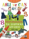 Aslı ve Can ile Görsel Okumalarla İlk Alıştırma Kitabım - Turuncu Kitap (4-6 yaş)