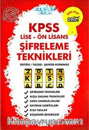 2014 KPSS Lise-Önlisans Şifreleme Teknikleri