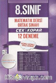 8. Sınıf 12 Deneme Matematik Dersi Ortak Sınavı