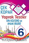 6. Sınıf Din Kültürü ve Ahlak Bilgisi Çek Kopar Yaprak Testler