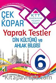 6. Sınıf Din Kültürü ve Ahlak Bilgisi Çek Kopar Yaprak Testler