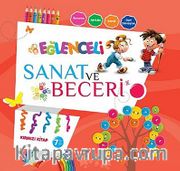 Eğlenceli Sanat ve Beceri Kırmızı Kitap 7 Yaş