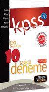 2014 KPSS A 150 Soruluk 10 Fasikül Çözümlü Deneme