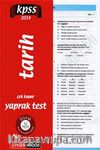 2014 KPSS Genel Kültür Tarih Çek Kopar Yaprak Test