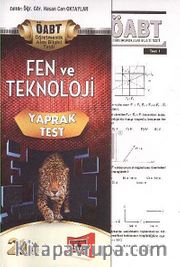 2014 KPSS ÖABT Fen ve Teknoloji Yaprak Test