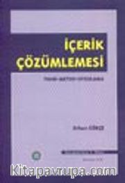 İçerik Çözümlemesi/Teori-Metod-Uygulama