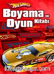 Hot Wheels Boyama ve Oyun Kitabı
