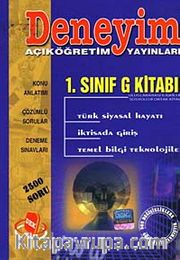 AÖF 1. Sınıf G Kitabı