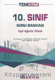 10.Sınıf Eşit Ağırlık-Sözel Soru Bankası Tek Kitap