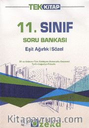 11.Sınıf Eşit Ağırlık-Sözel Soru Bankası Tek Kitap