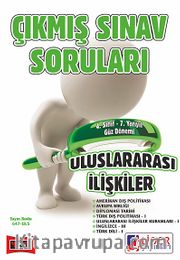 AÖF 4. Sınıf Güz Dönemi 7. Yarıyıl  Uluslararası İlişkiler Çıkmış Sınav Soruları (Kod:AF-647-ULS)