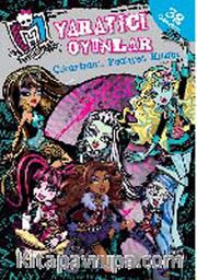 Monster High Yaratıcı Oyunlar <br /> Çıkartmalı Faaliyet Kitabı