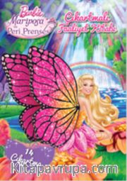 Barbie Mariposa ve Peri Prenses (14 Çıkartma) <br /> Çıkartmalı Faaliyet Kitabı