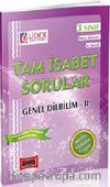 AÖF Genel Dilbilim -II 3. Sınıf Bahar Dönemi (6. Yarıyıl) Tam İsabet Sorular (AF-236-GD)