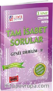 AÖF Genel Dilbilim -II 3. Sınıf Bahar Dönemi (6. Yarıyıl) Tam İsabet Sorular (AF-236-GD)