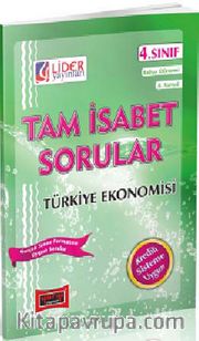 AÖF Türkiye Ekonomisi 4. Sınıf Bahar Dönemi (8. Yarıyıl) Tam İsabet Sorular (AF-248-TEK)