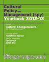 Cultural Policy and Management (kpy) Yearbook 2012-13