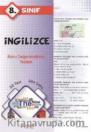 8. Sınıf İngilizce Konu Değerlendirme Testleri