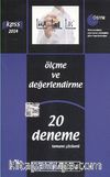 2014 KPSS Ölçme ve Değerlendirme 20 Deneme