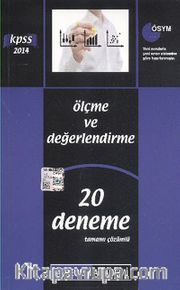 2014 KPSS Ölçme ve Değerlendirme 20 Deneme
