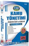 AÖF 2. Sınıf Bahar Dönemi Kamu Yönetimi Öğreten Özet ve Sorular (4. Yarıyıl) (AF-124-KMY)