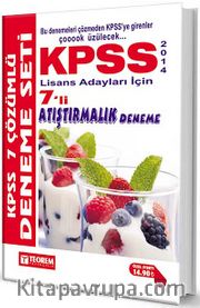 2014 KPSS Lisans Adaylar İçin 7'li Atıştırmalık Deneme