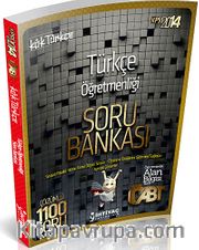 2014 KPSS ÖABT Türkçe Öğretmenliği Soru Bankası (Çözümlü 1100 Soru)