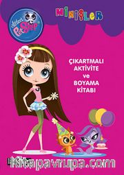 Minişler Çıkartmalı Aktivite ve Boyama Kitabı 1